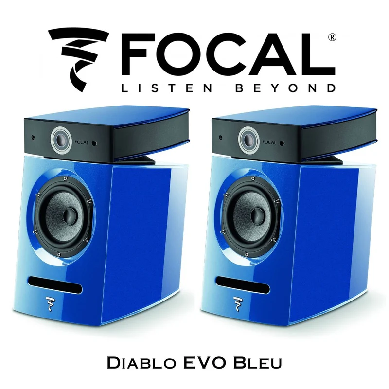 Focal Diablo Utopia Evo - Enceintes d'étagère très haut de gamme
