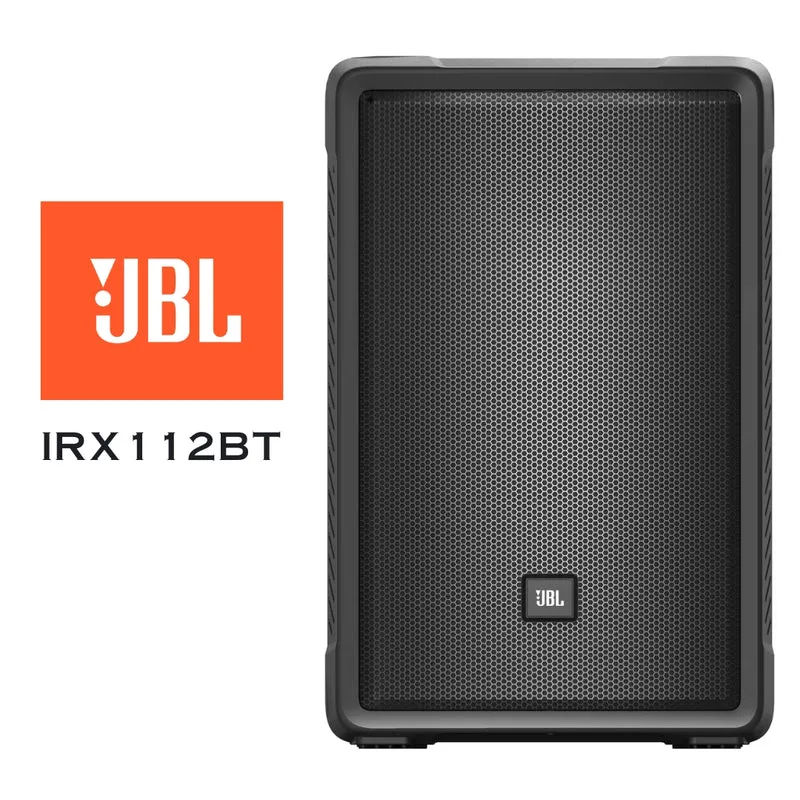 JBL IRX112BT - Haut-parleur amplifié portable 1300W, avec Woofer de 12'', Bluetooth
