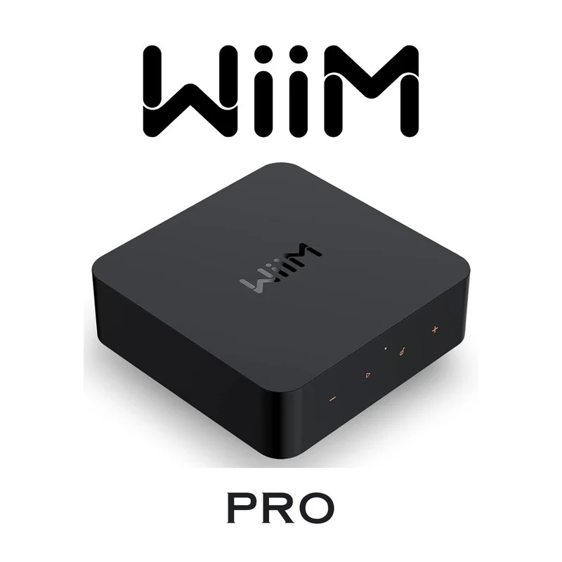 WIIMPRO | Lecteur réseau, préamp avec Wi-Fi et Bluetooth (Noir)
