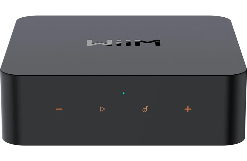 WIIMPRO | Lecteur réseau, préamp avec Wi-Fi et Bluetooth (Noir)
