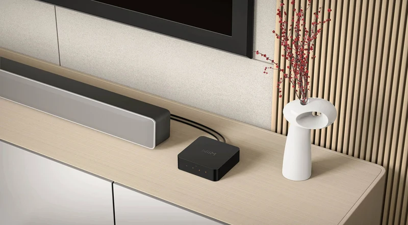 WIIMPRO | Lecteur réseau, préamp avec Wi-Fi et Bluetooth (Noir)