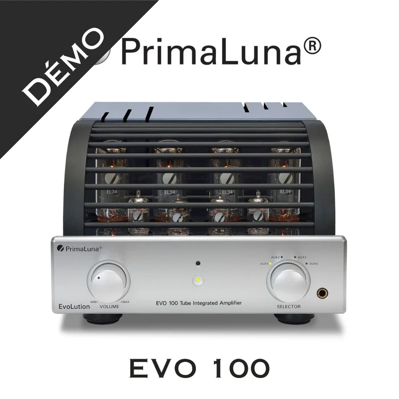 PrimaLuna EVO 100 - Amplificateur stéréo 40W/C à tubes (Démonstrateur)
