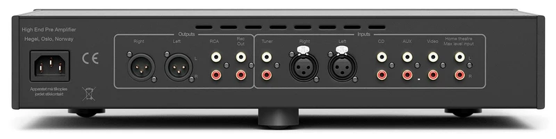Hegel P20 - Préamplificateur stéréo