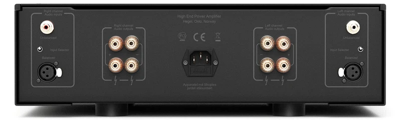 Hegel H20 - Amplificateur de puissance 200Watts par canal
