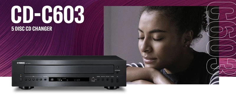 Yamaha CDC603 - Lecteur CD Carrousel à 5 disques