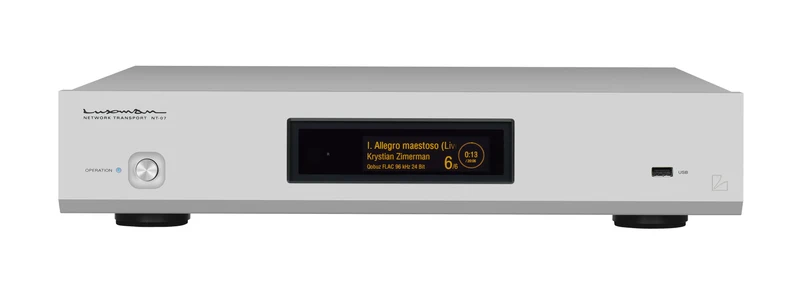 Luxman NT-07 - Transport lecteur réseau