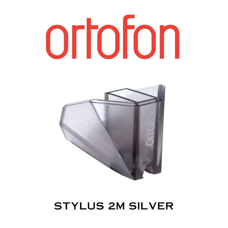 ortofon Stylet 2MSilver - Stylet de remplacement pour cartouche Moving Magnet 2M Silver