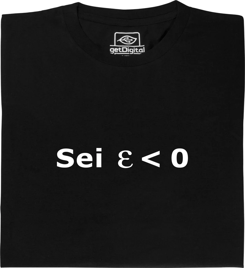 Soit Epsilon plus petit que zéro