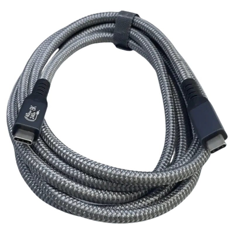 Câble USB-C vers USB-C 240W USB4 40Gbps 2 m – 4K