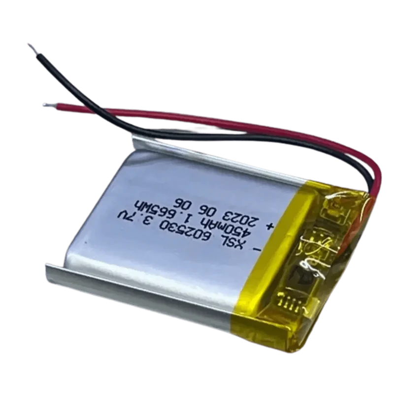 Batterie 602530 LiPo 3.7V 450mAh avec sortie fils