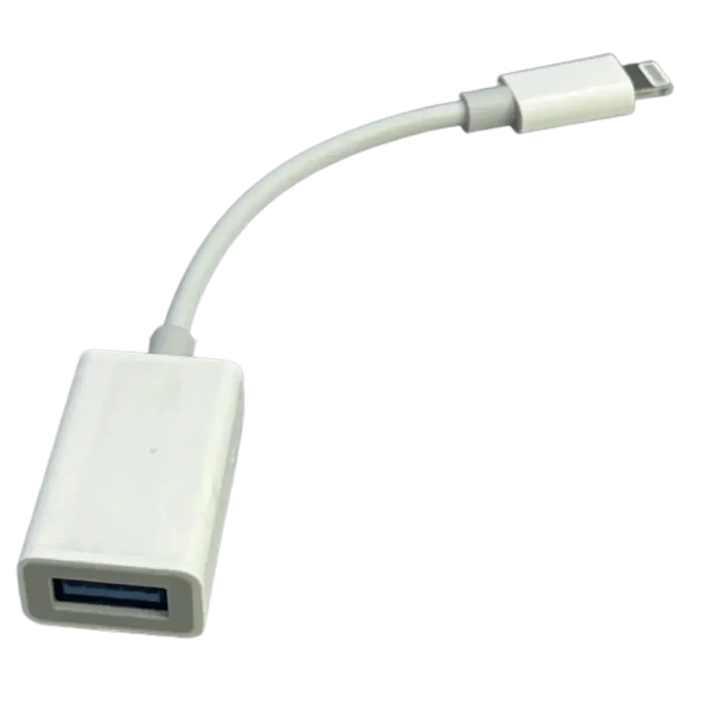 Câble USB-A Femelle vers Lightning Mâle