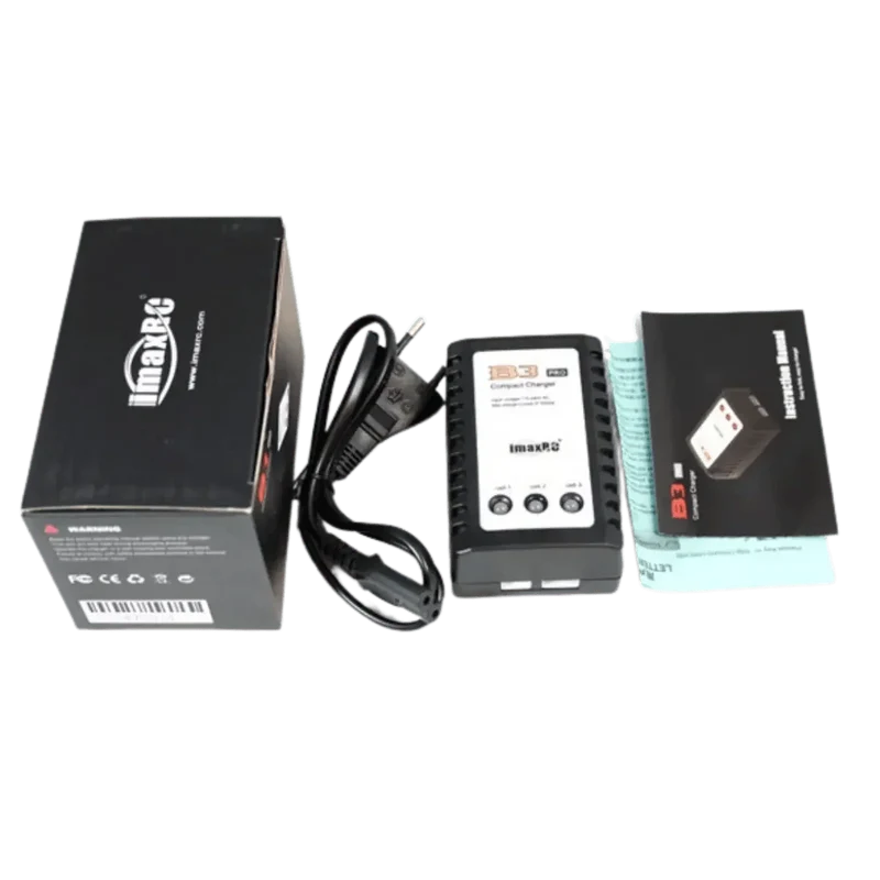 Chargeur de batterie Li-Po 7.4V, 11.1V 2S, 3S pour Imax, Fuchsia, AEG, Airsoft