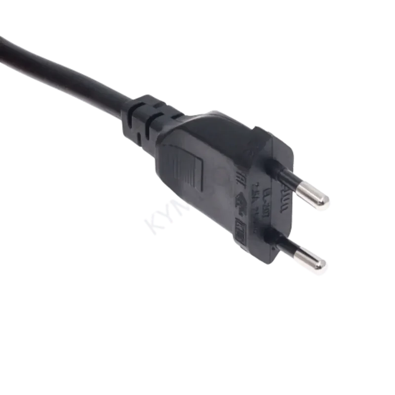 Câble alimentation secteur C7 figure 8 1,8 m noir prise européenne