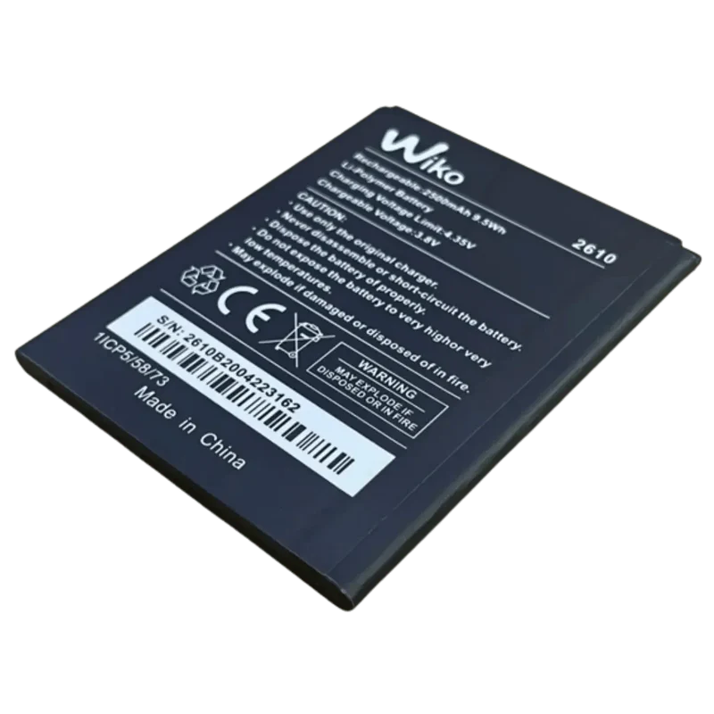 Batterie Wiko 2610 2500mAh d’origine