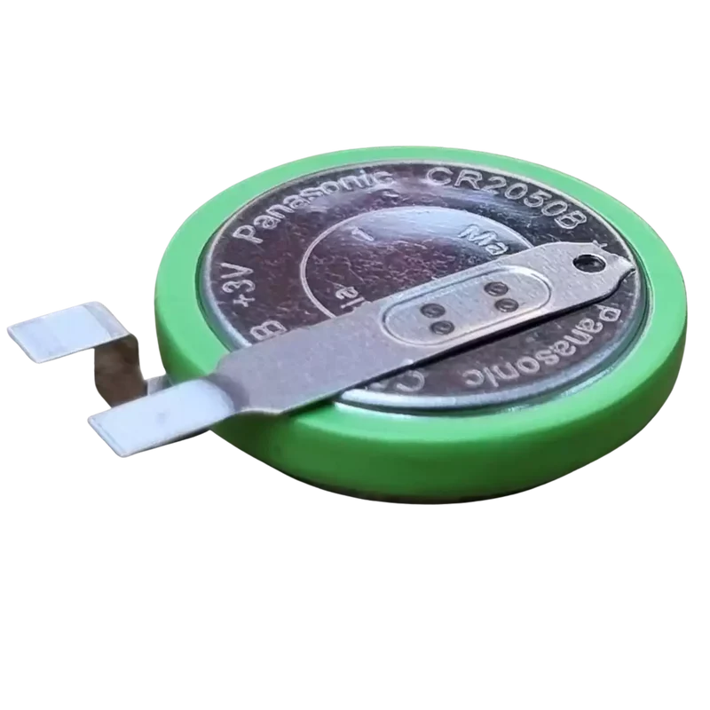 Pile CR2050B 3V 350mAh avec languettes à souder