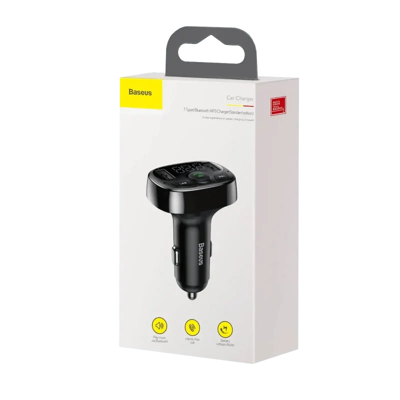 Chargeur USB et transmetteur FM allume cigare