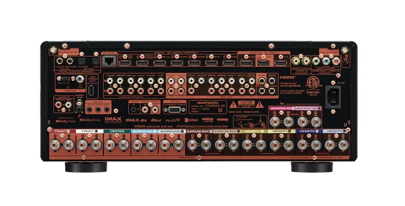 Marantz Cinema 30n - Récepteur cinéma maison 11.4, 140W, 11 canaux amplifiés, Dolby Atmos, DTS:X