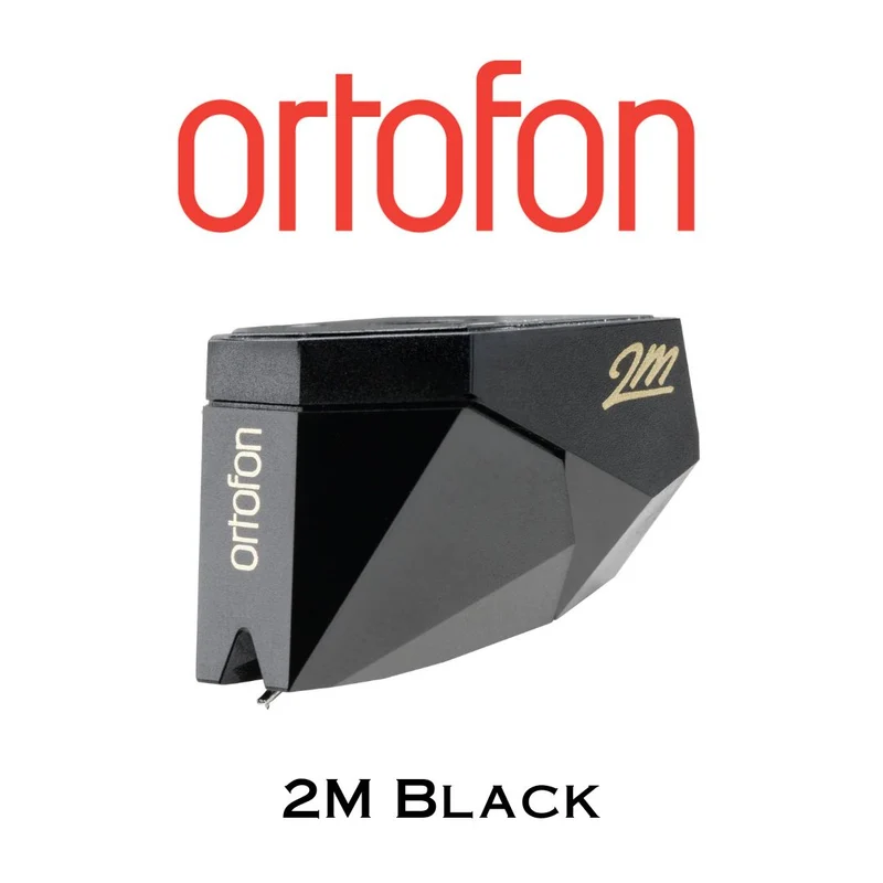 ortofon 2MBlack - Cartouche à aimant mobile (Moving Magnet MM) orné d'un diamant Shibata
