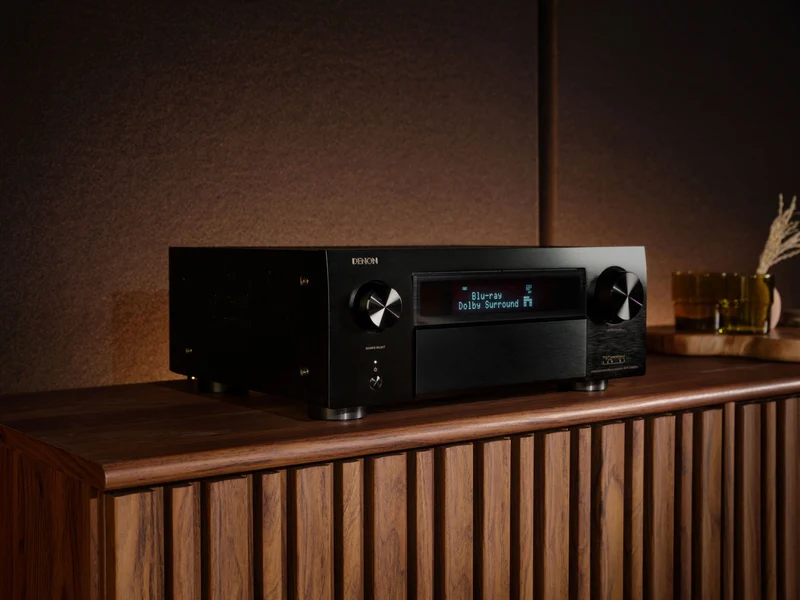 Denon AVRX6800H - Récepteur cinéma maison 11.4, 8K, 140W, Dolby Atmos, HEOS, 3D