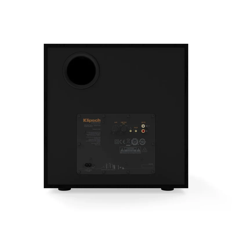 Klipsch R121SW - Caisson de basses 400 Watts haut-parleur de graves de 12''