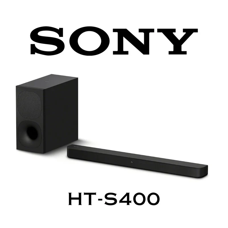 Sony HT-S400 - Barre de son 2.1 canaux 330 Watts avec caisson de basses sans fil