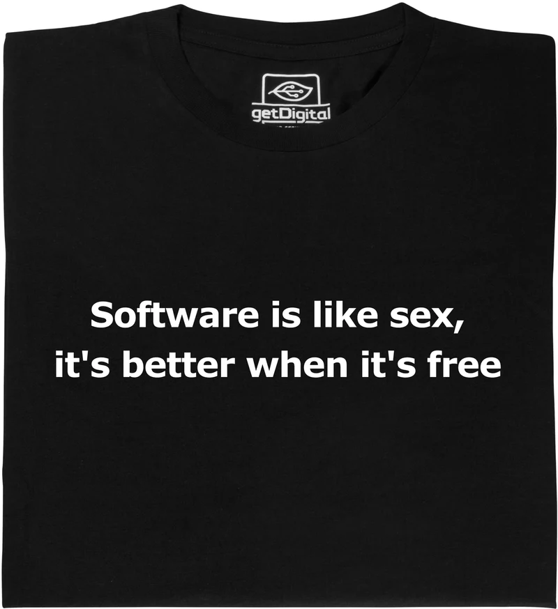 Le logiciel, c'est comme le sexe