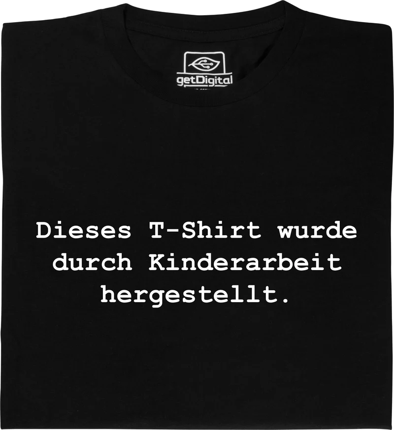 Ce t-shirt a été fabriqué par le travail des enfants