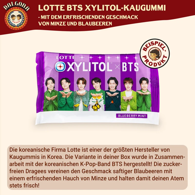 Dalgona : boîte surprise de bonbons coréens
