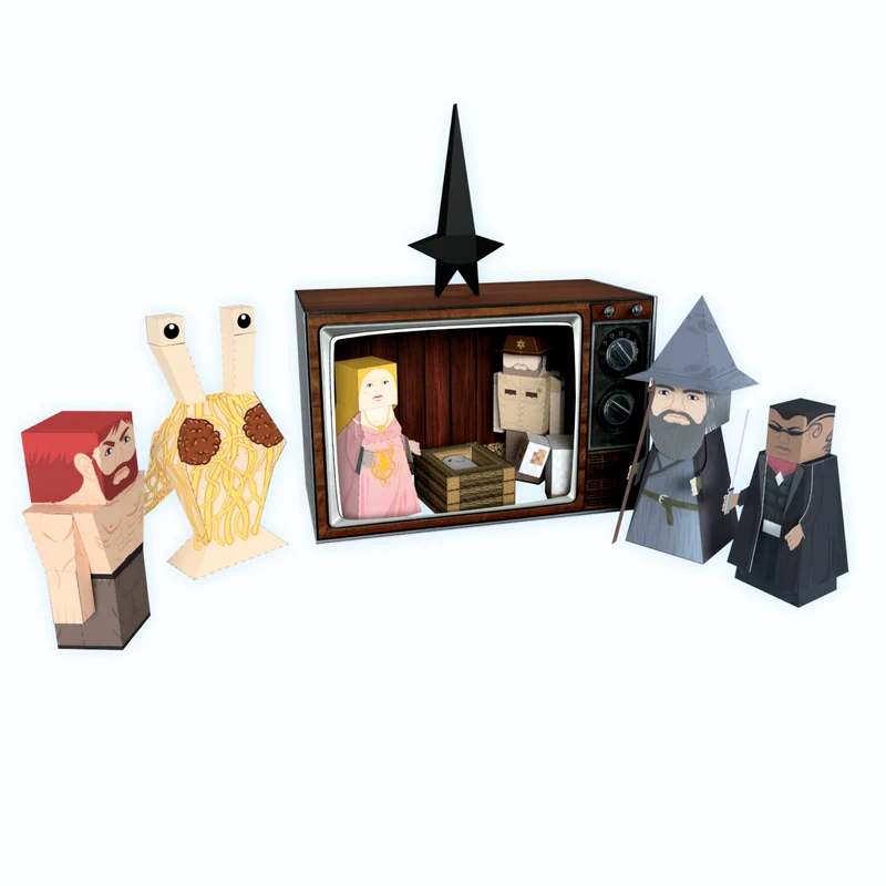 Set de crèche Papercraft