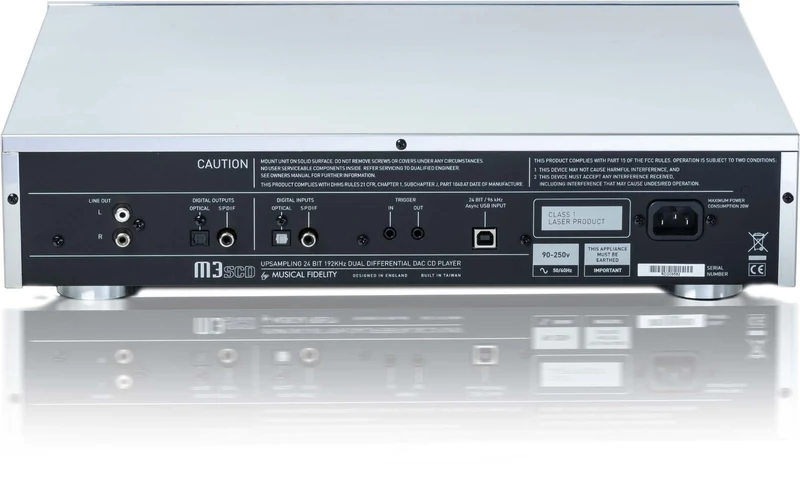 Musical Fidelity M3scd Chrome Edition - Lecteur CD exceptionnel