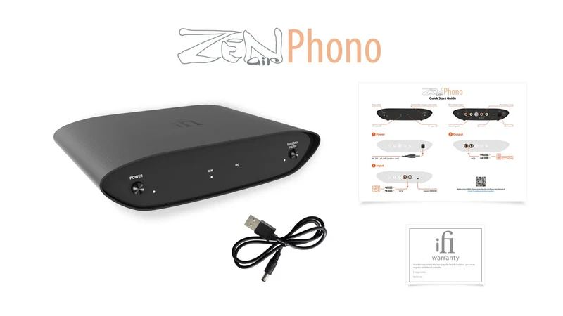 iFi Audio ZENAirPhono - Préamplificateur phono abordable