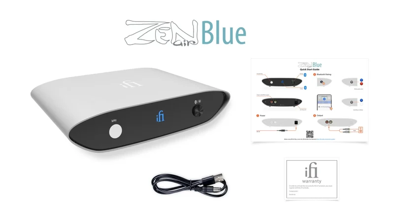 iFi Audio ZENAirBluev2 - Récepteur Bluetooth HD avec DAC ESS Sabre