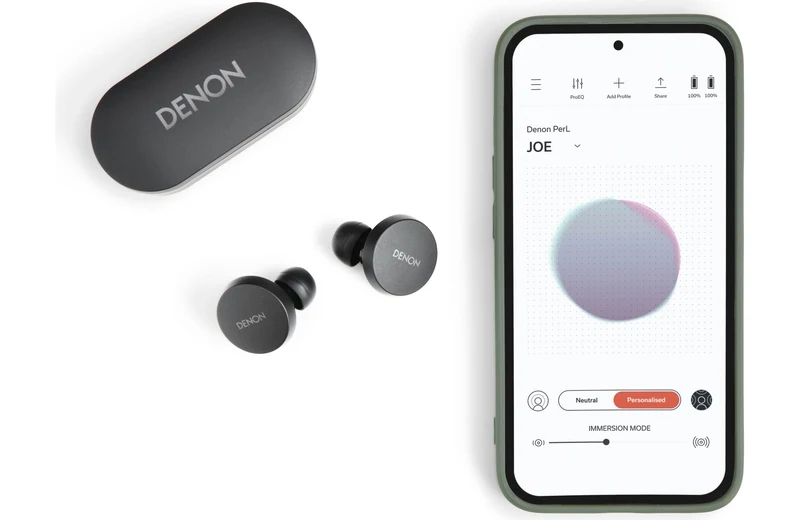 Denon AHC10PL - Les écouteurs sans fil antibruit avec la calibration sur mesure!