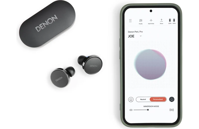 Denon PerL Pro - Les écouteurs sans fil antibruit avec la calibration sur mesure!