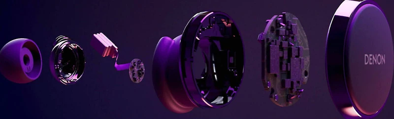 Denon PerL Pro - Les écouteurs sans fil antibruit avec la calibration sur mesure!