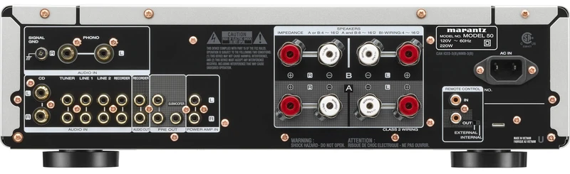 Marantz Model50 - Amplificateur stéréo intégré 70W/C, entrée phono séparé haut de gamme