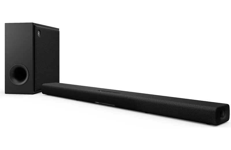 Yamaha SRX50A - Barre de son 280Watts, Dolby Atmos, Sub sans fil, Clear Voice
