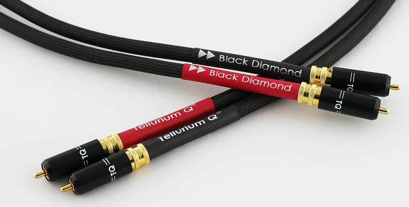 Tellurium Q BDRCA - Câbles RCA-RCA haut de gamme 1M-3M (la paire)