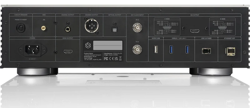 HiFi Rose RS130 - Transport Réseau haute résolution