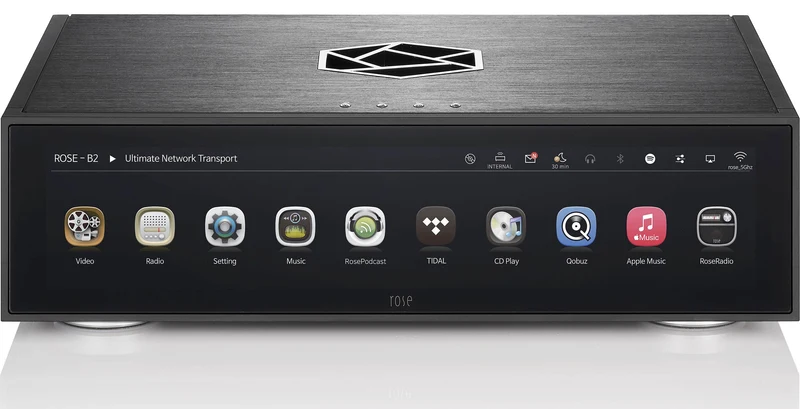 HiFi Rose RS130 - Transport Réseau haute résolution