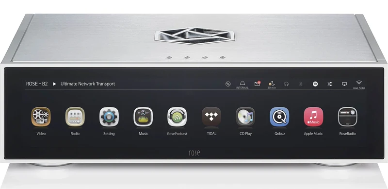 HiFi Rose RS130 - Transport Réseau haute résolution