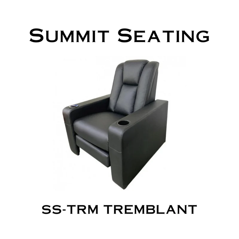 Fauteuil inclinable lisse, cuir résistant et design élégant