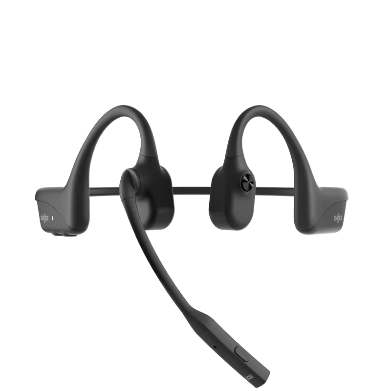 SHOKZ OpenComm 2 - Casque Bluetooth d'appel stéréo à conduction osseuse
