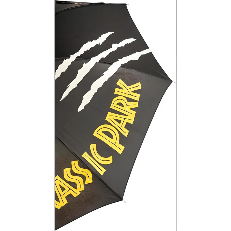 Parapluie Jurassic Park avec poignée en fossile d'ambre