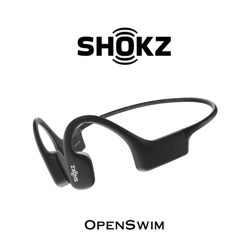 SHOKZ OpenSwim - Casque de natation Mp3 à conduction osseuse