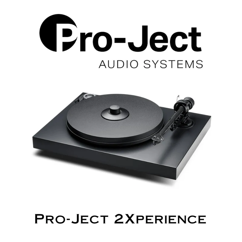 Pro-Ject 2Xperience - Table tournante haut de gamme satiné noire