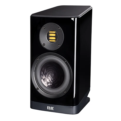 ELAC Vela BS403 : enceintes d'étagère au design complexe