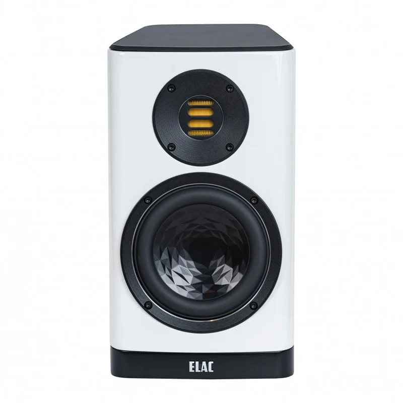 ELAC Vela BS403 : enceintes d'étagère au design complexe