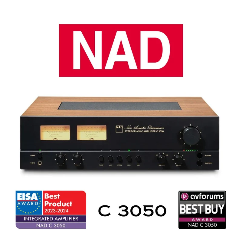 NAD C3050 - Amplificateur 100W/C, DAC, entrée phono
