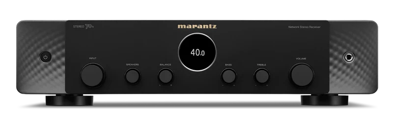 Marantz Stereo 70s - Récepteur stéréo Audio/Vidéo 75W/C, Lecteur réseau, entrée Phono, HDMI 8K
